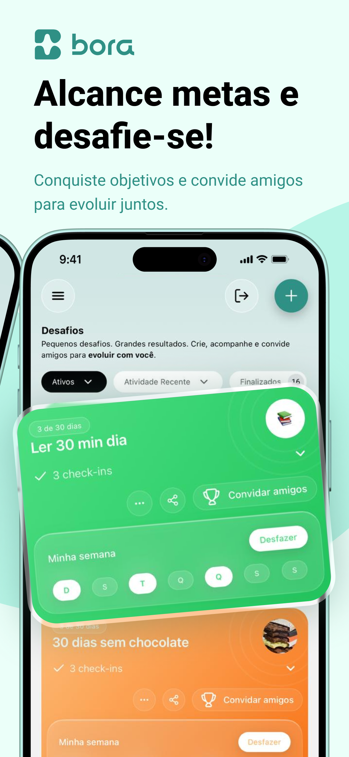 Alcance metas e desafie-se